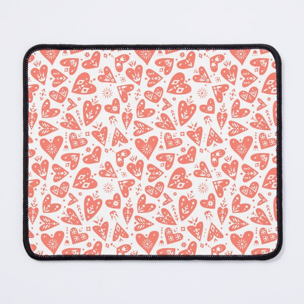 Item preview, Nordic red hearts designed and sold by LaPetiteBelette.