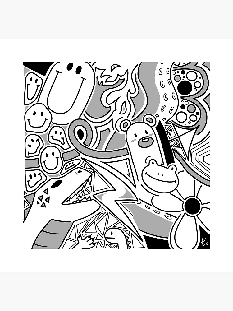 Doodle Art | Art Board Print