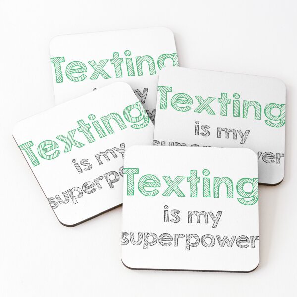 Item preview, Texting is my superpower designed and sold by Alltooclose.