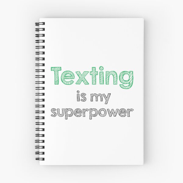 Item preview, Texting is my superpower designed and sold by Alltooclose.
