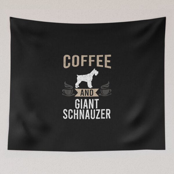 Item preview, Coffee and Giant Schnauzer Dog Lover designed and sold by hastyolanth.