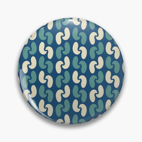 Item preview, Abstract retro blue pattern designed and sold by TheLemonBox.