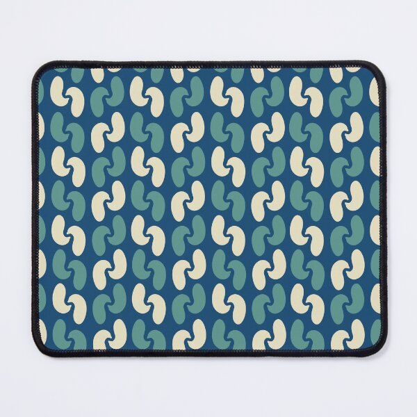 Item preview, Abstract retro blue pattern designed and sold by TheLemonBox.