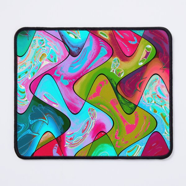 Item preview, Colorful and Wavy Heart Collage designed and sold by ckylin.