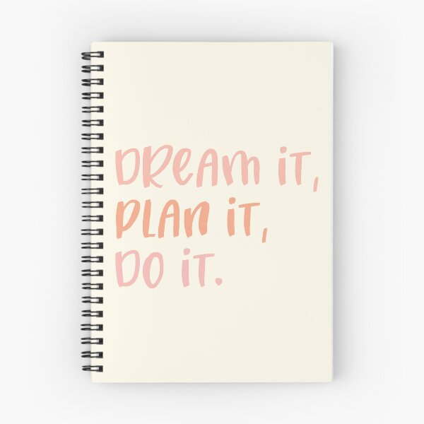 Item preview, Dream It, Plan It, Do It. designed and sold by bykirstco.