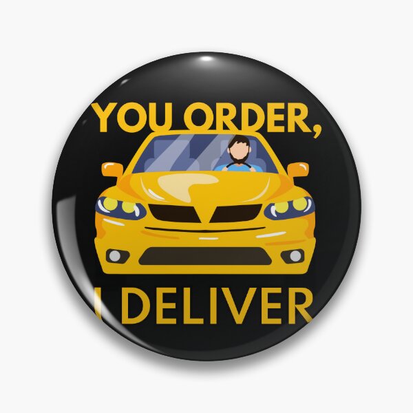 Item preview, You Order I Deliver Yellow Car | Delivery Driver Service Appreciation designed and sold by deliverylife.