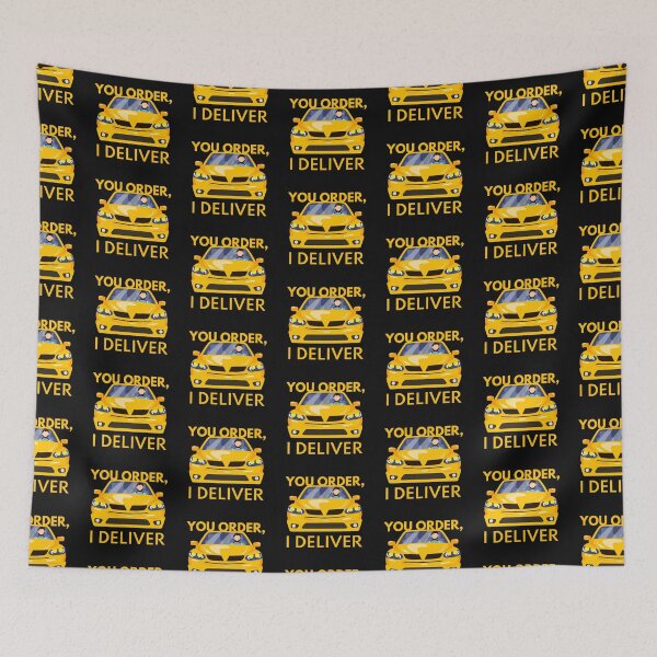 Item preview, You Order I Deliver Yellow Car | Delivery Driver Service Appreciation designed and sold by deliverylife.