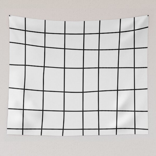 Item preview, Wonky grid black lines designed and sold by TheLemonBox.