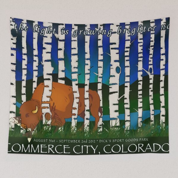 Item preview, Phish Poster - Dick's Sporting Goods Park designed and sold by Vaught22.