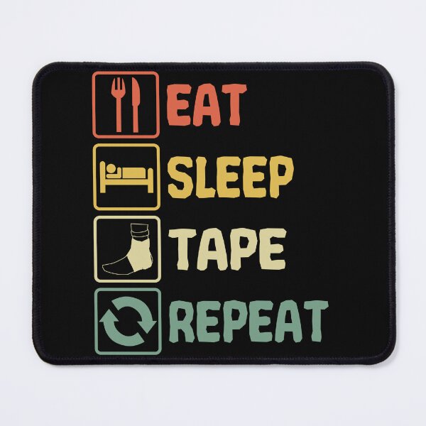 Item preview, Athletic Trainer Eat Sleep Tape Ankles Repeat designed and sold by richter74.