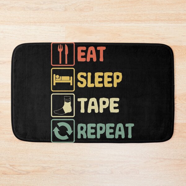 Item preview, Athletic Trainer Eat Sleep Tape Ankles Repeat designed and sold by richter74.