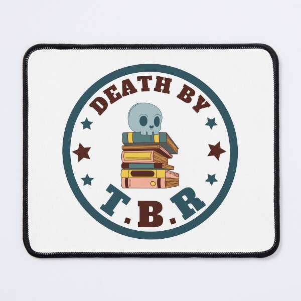 Item preview, Death By TBR - Stack of Books designed and sold by shmodev.