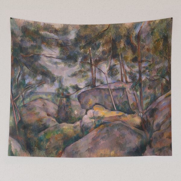 Item preview, Rocks in the Forest by Paul Cezanne designed and sold by Vintage Designs +.