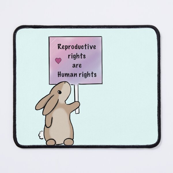 Item preview, Pro choice bunny designed and sold by Willow Grove Designs.