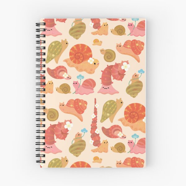 Item preview, Snail and small flowers designed and sold by pikaole.