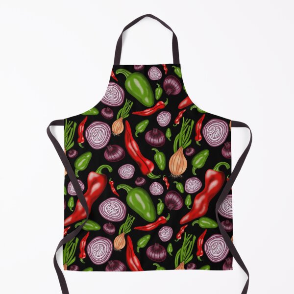 Item preview, Peppers and Onions Black designed and sold by LadyTaneli.