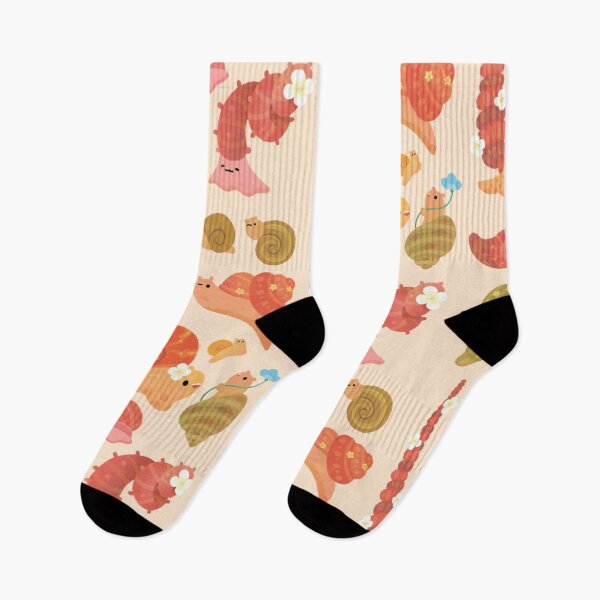 Item preview, Snail and small flowers designed and sold by pikaole.