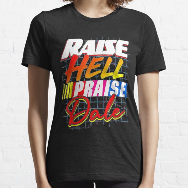 Raise hell baby bleached tee