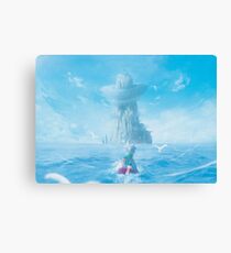Fresh Air by the Sea Canvas Print