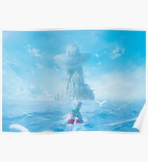 Frische Luft am Meer Poster