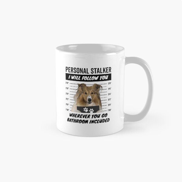 Item preview, Personal Stalker Dog – Rough Collie designed and sold by More Cute Dogs.