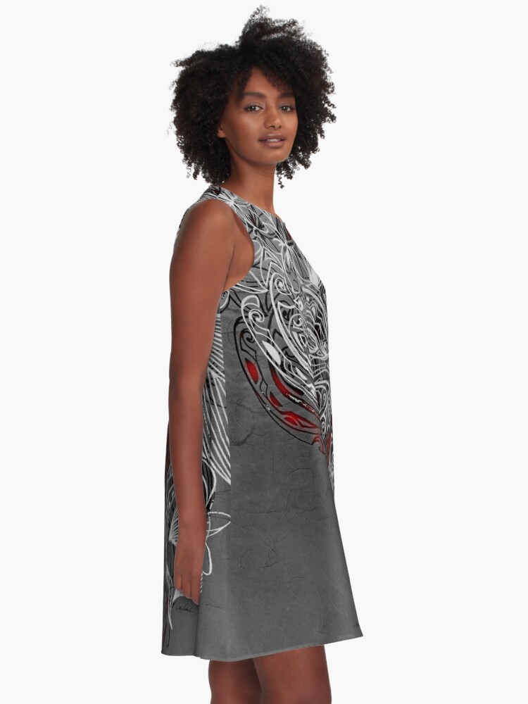 Alternate view of Earth Dance A-Line Dress