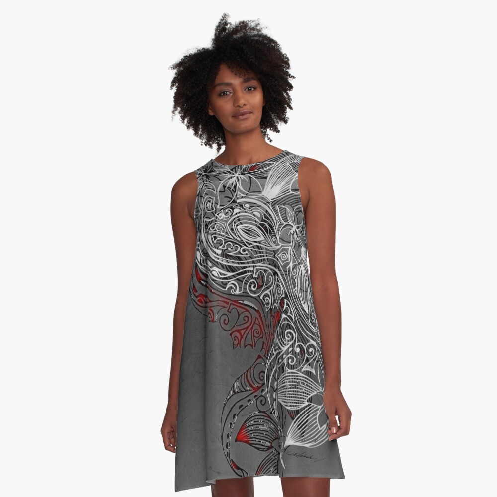 Earth Dance A-Line Dress