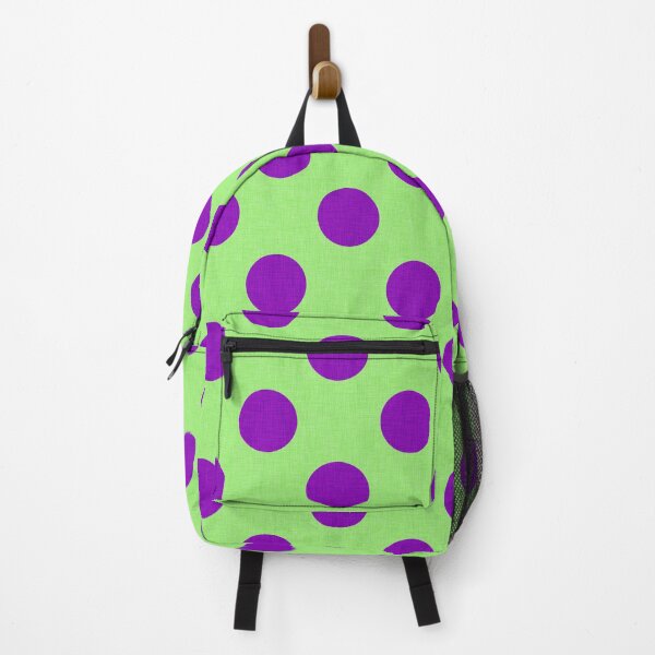 Item preview, Purple on Mint Green Big Dots | Cherie's Art designed and sold by CheriesArt.