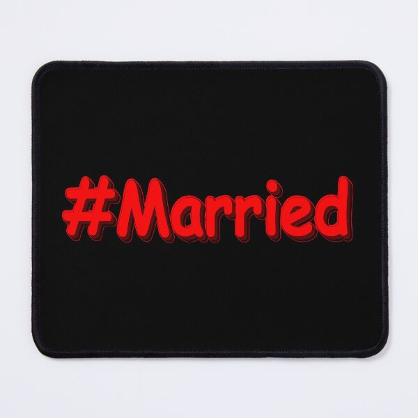 Item preview, "#Married" Cute Design. Buy Now designed and sold by Health And Fitness Posts e-Store.