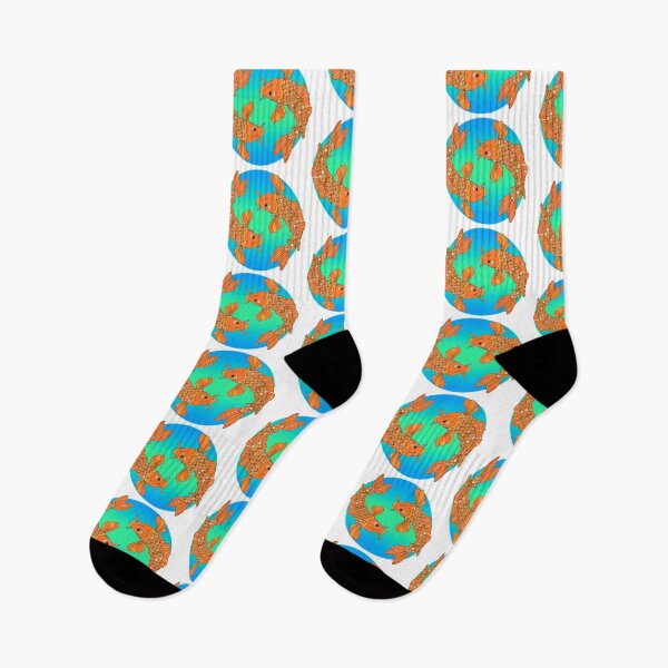 Item preview, A couple of cute Koi designed and sold by Viv Ainslie.