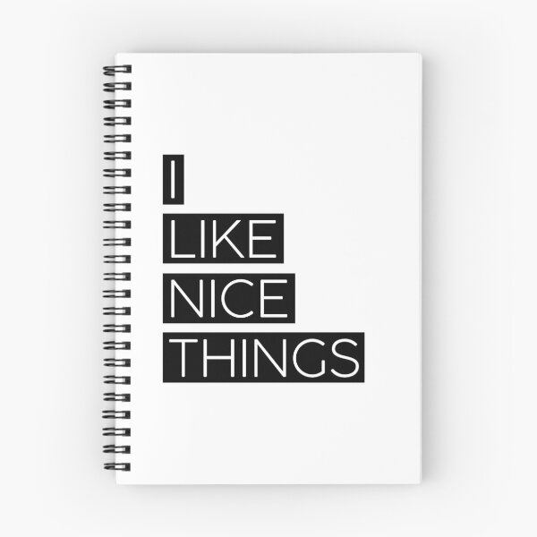 Item preview, I like nice things designed and sold by GirlGangPrints.