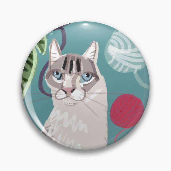 Item preview, Ragdoll Cats pattern Blue designed and sold by belettelepink.