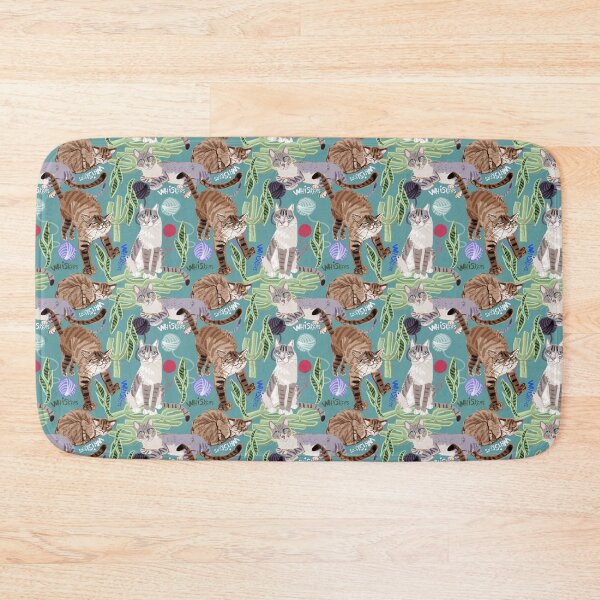 Item preview, Ragdoll Cats pattern Blue designed and sold by belettelepink.