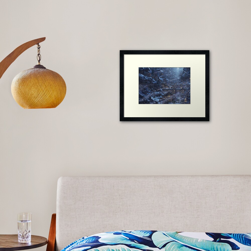Item preview, Framed Art Print designed and sold by orioto.