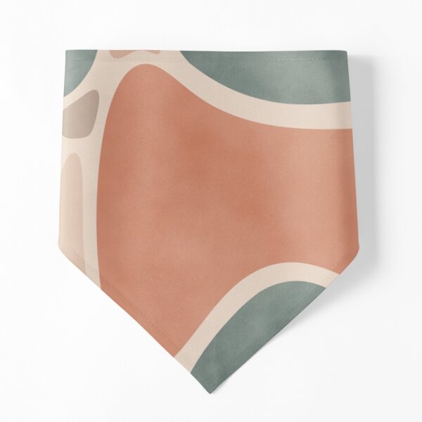 Earth Tones Shapes Pet Bandana