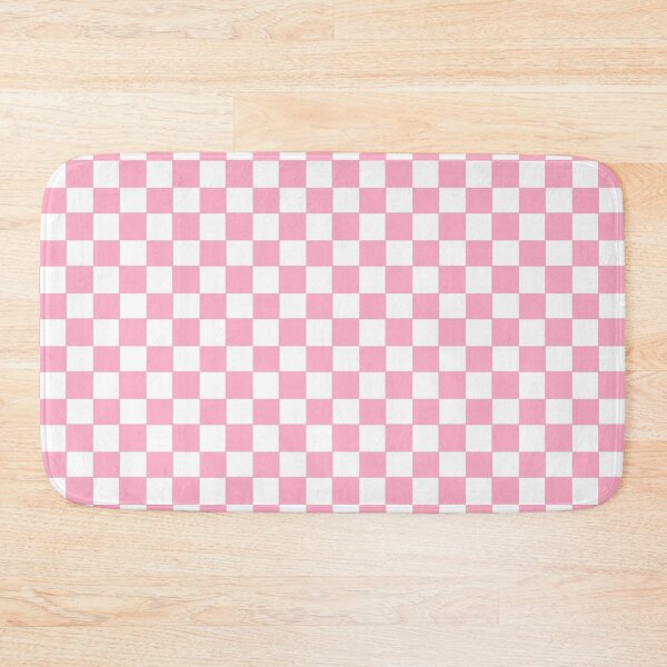 Item preview, Checkerboard - Pink and white designed and sold by DuckvilleStudio.