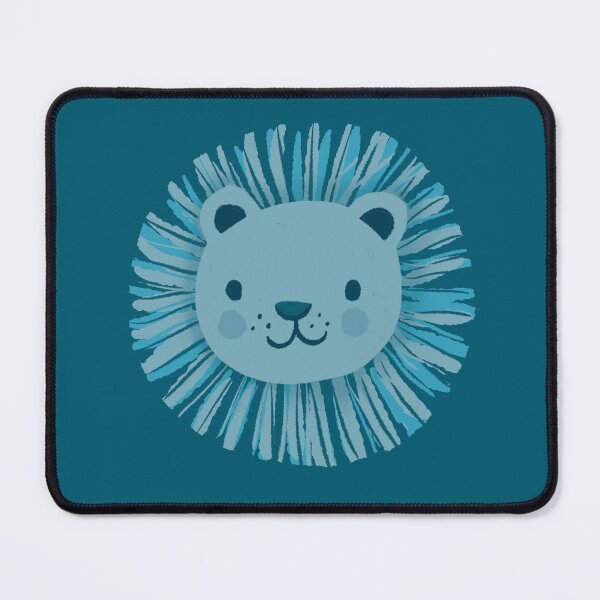 Item preview, Blue Friendly Lion designed and sold by marthaseahorse.