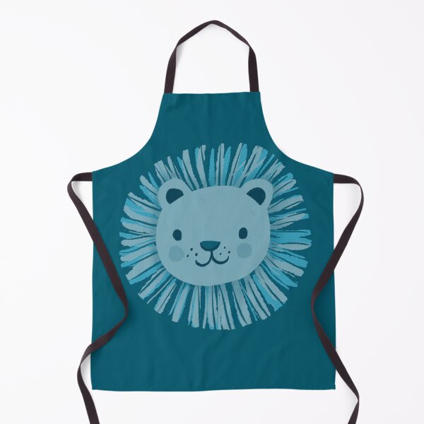 Item preview, Blue Friendly Lion designed and sold by marthaseahorse.