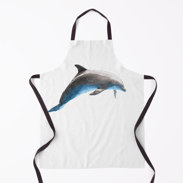 Item preview, Dolphin Leaping Natural Mosaic designed and sold by CreaVisArt.