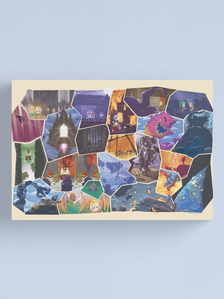 Alternate view of FFVI Fresco part2! Canvas Print