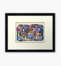 FFVI Fresco part2! Framed Print