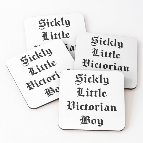 Item preview, Sickly Little Victorian Boy - Black Text designed and sold by SelfPortraitist.