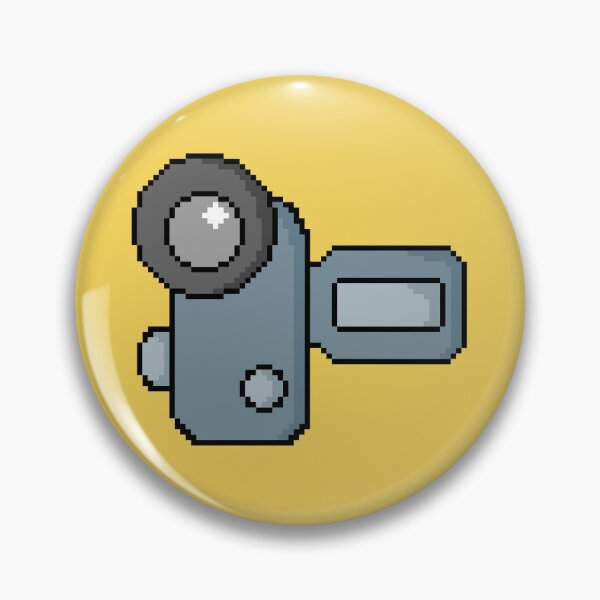Item preview, gray pixel camera  designed and sold by therkmr.