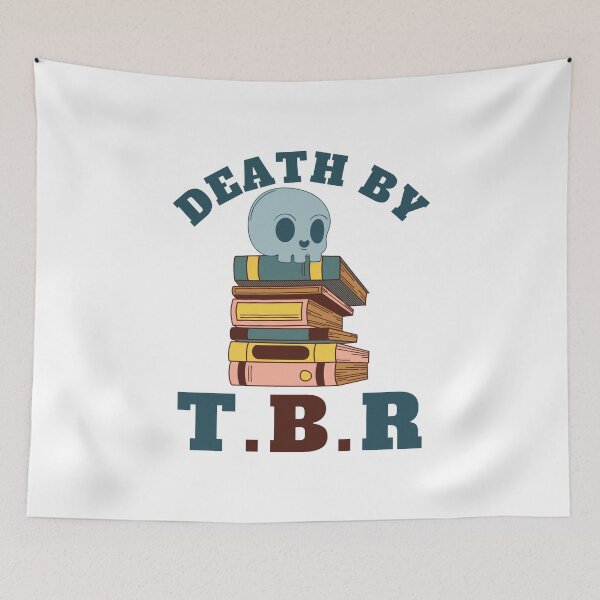 Item preview, Death By TBR - Stack of Books designed and sold by shmodev.