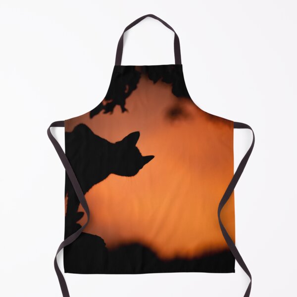 Item preview, Halloween Black Cat Orange Background designed and sold by mwagie.