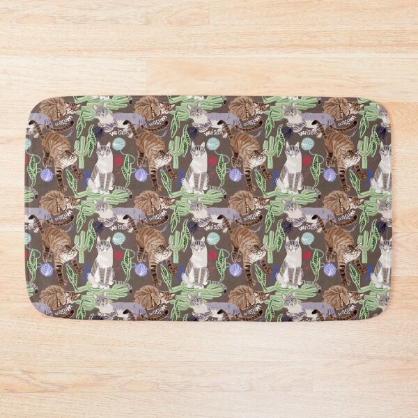 Item preview, Ragdoll Cats pattern Brown designed and sold by belettelepink.