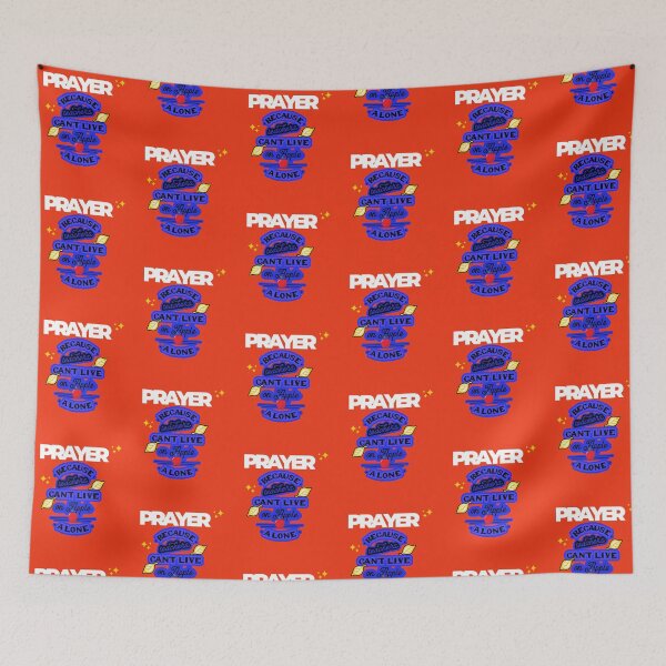 Item preview, Prayer, Because Teachers Can't Live on Apple Alone - Orange and White designed and sold by TheReporter1.
