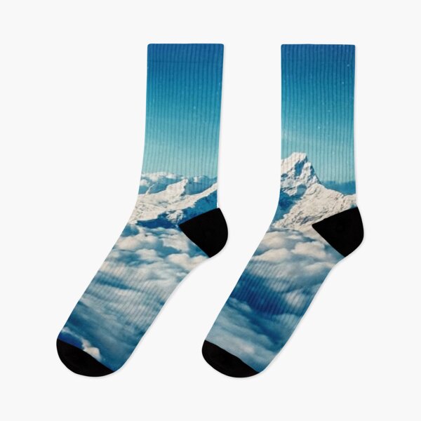 Item preview, The Himalayas Mountains in Clouds Blue Sky designed and sold by mwagie.