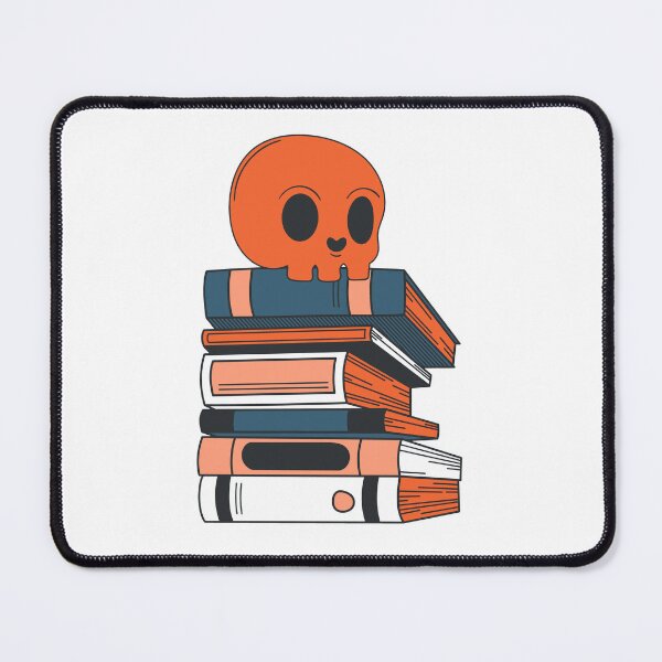Item preview, Pile of Books and skull - TBR designed and sold by shmodev.