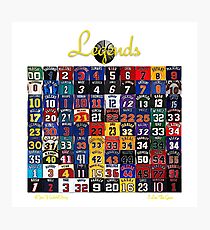Basketball Legends Photographic Print